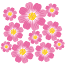 花のイラスト フリー素材（無料ダウンロード02）