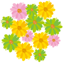 花のイラスト フリー素材（無料ダウンロード07）