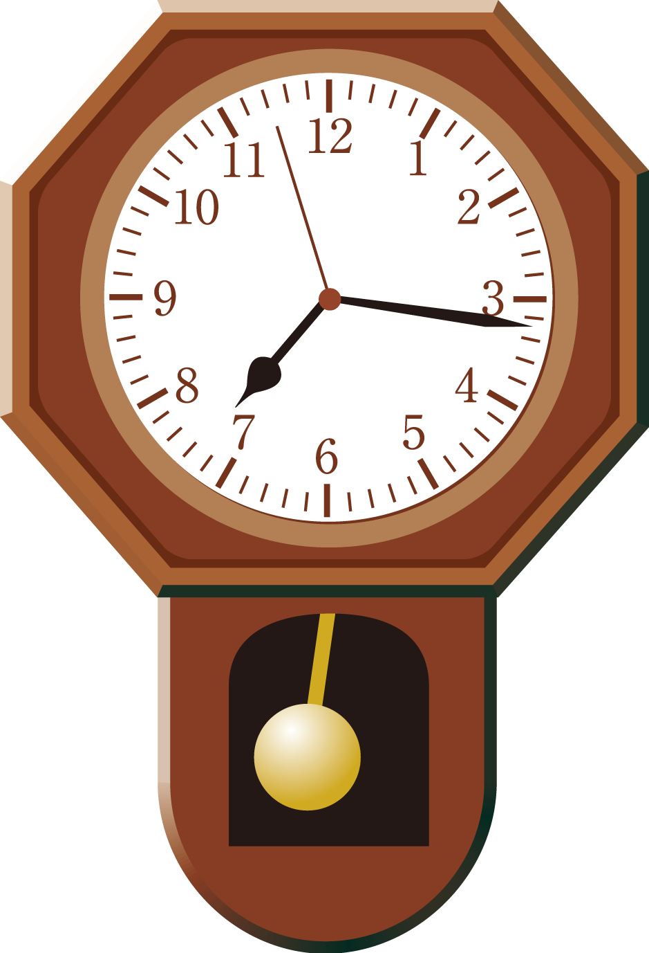 時計のイラスト フリー素材 ダウンロード05 素材っち